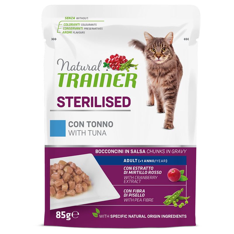 Nova Foods Natural Trainer Adult Sterilised Turkey (12 x 85g)