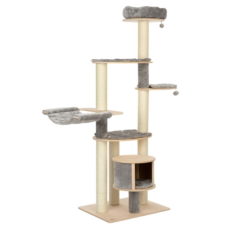 Natural Paradise Petunia Scratching Tree Cream