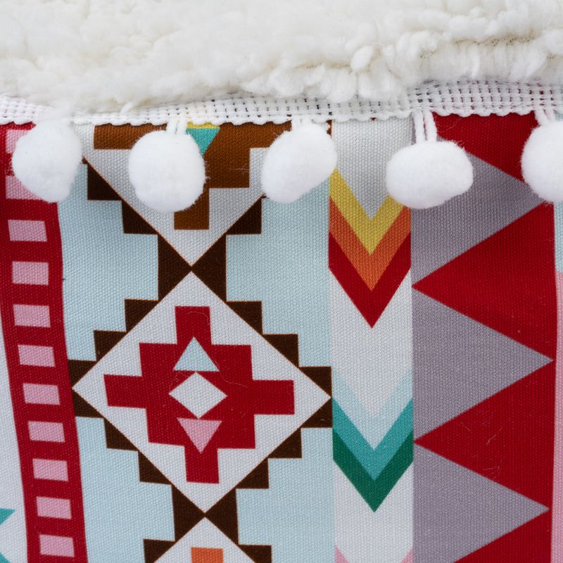 TIAKI Tassel Cuddle Cushion diameter 60 x (H) 15 cm