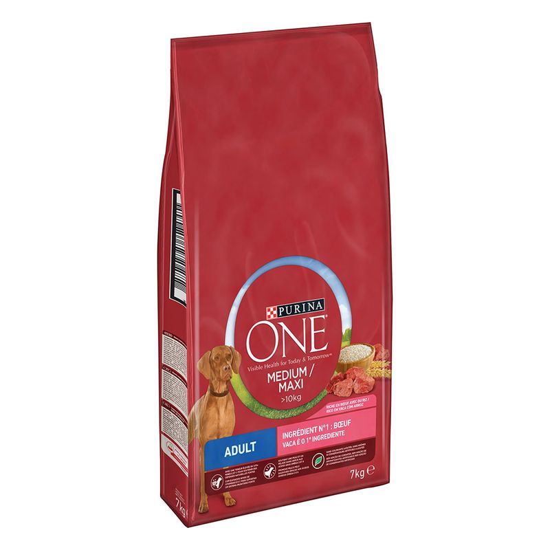 PURINA ONE Medium/Maxi Adult Beef & Rice 2.5kg