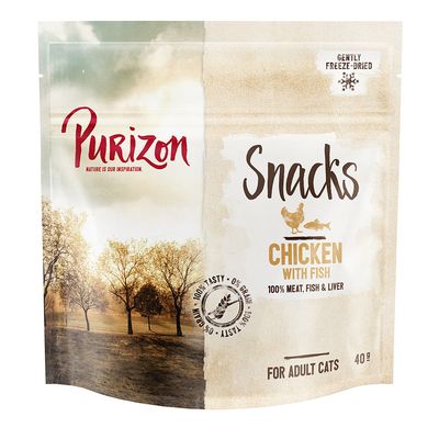 Purizon Cat Snacks Grain-Free Saver Pack 3 x 40g Mix