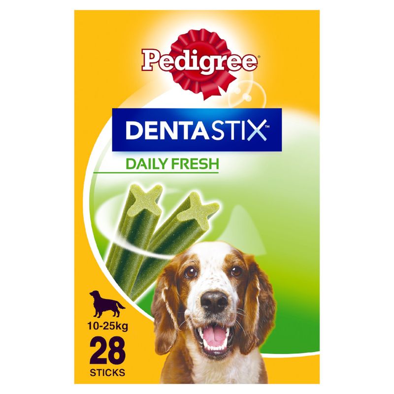 Pedigree Dentastix: 56 Regular & 28 Fresh - Bundle Pack!* Large Dentastix (56 Sticks) & Fresh (28 Sticks)