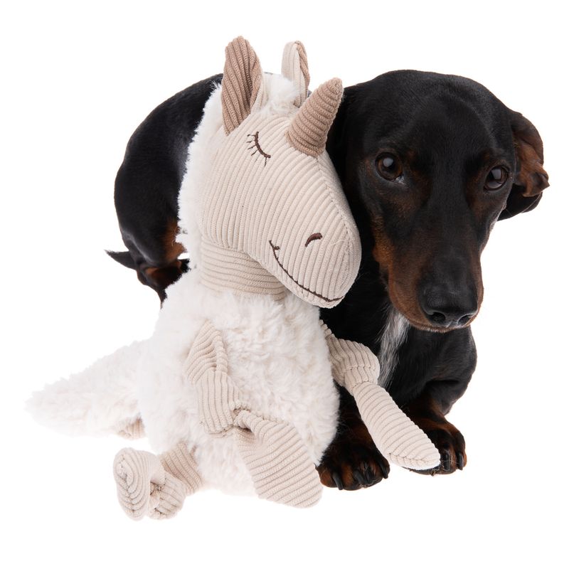 Sleepy Unicorn Dog Toy approx. L 32 x W 14 x H 12 cm