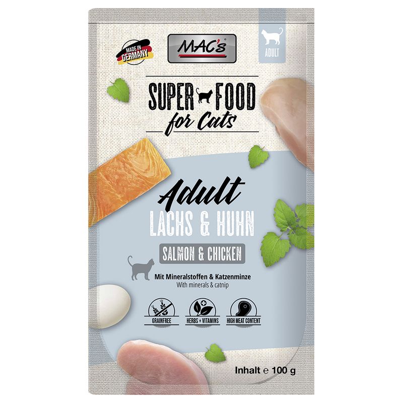 MAC's Cat Pouch Saver Pack 24 x 100g Veal & Beef
