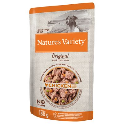 Megapack Nature's Variety Original Paté No Grain Mini 8 x 150 g Chicken