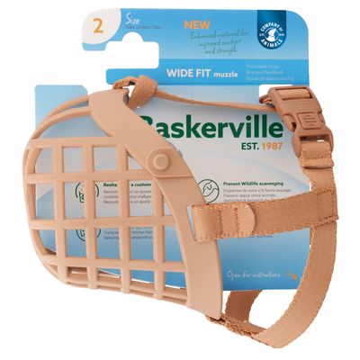 Baskerville Wide Fit Muzzle Size 1