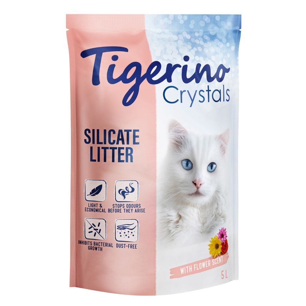 Tigerino Crystals Cat Litter - Blossoms 5l