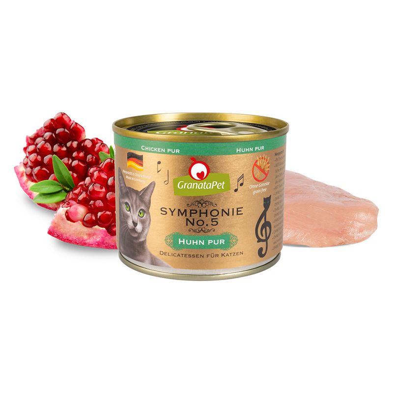 GranataPet Symphony 6 x 200 g Game & chicken