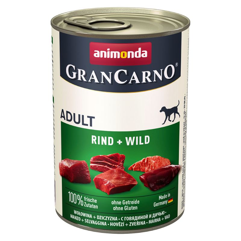 animonda GranCarno Original Adult Mixed Trial 6 x 400g Mix 3, 3 varieties