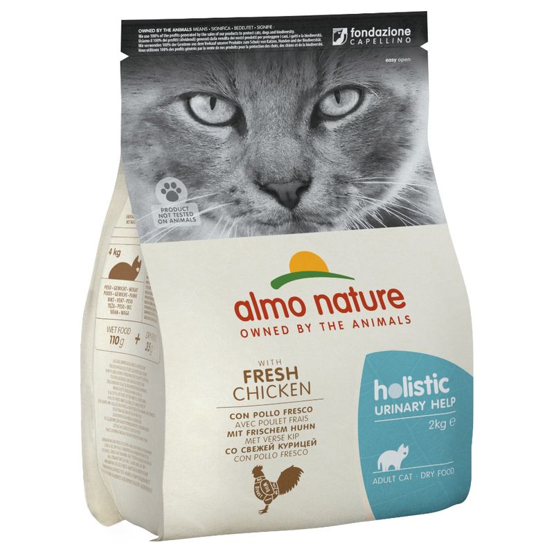 Almo Nature Urinary Help Chicken Economy Pack: 2 x 2kg