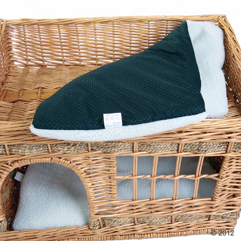 Pueblo Cat Den Beige - 56 x 36 x 42 cm (L x W x H)