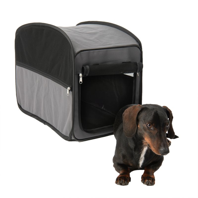 Fiona Collapsible Dog Transport Box Size S: 32 x 53 x 41cm (W x D x H)