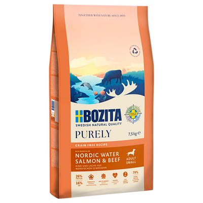 Bozita Grain Free Salmon & Beef for Small Dogs 2.5kg