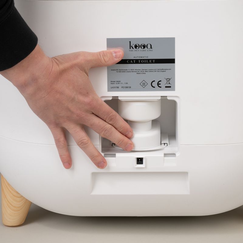 kooa Automatic Litter Box White