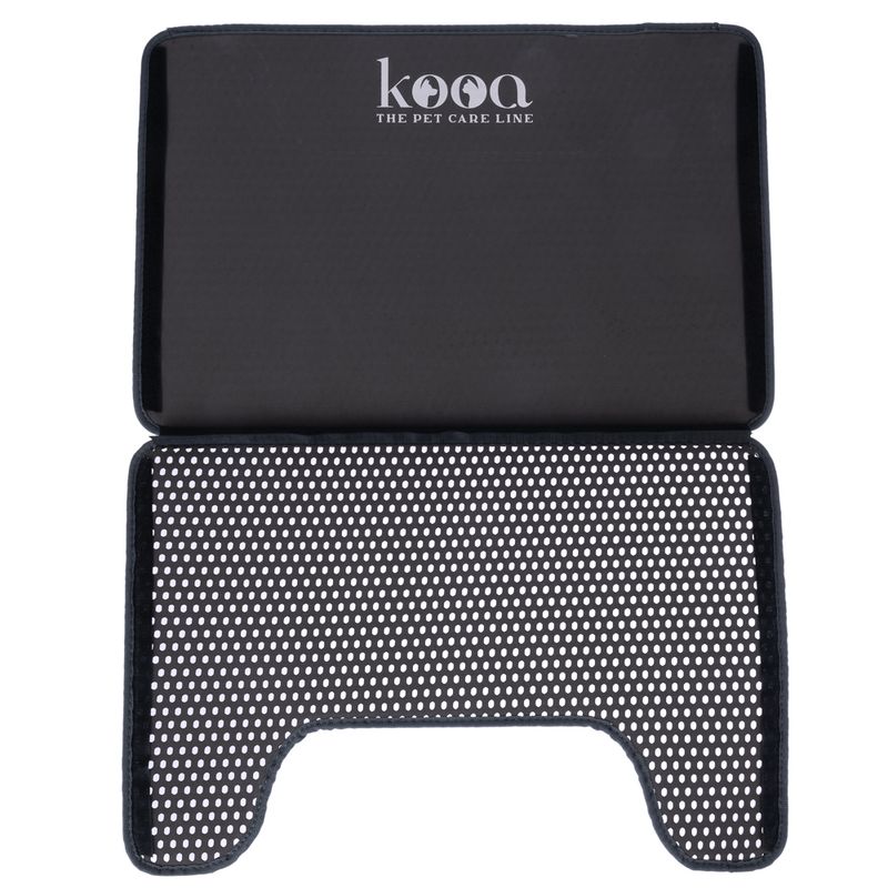 kooa double-layer cat litter mat marshmallow