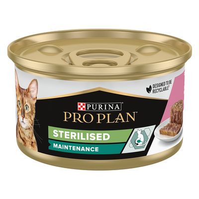 PURINA PRO PLAN Cat Sterilised Maintenance Tuna & Salmon 12 x 85g