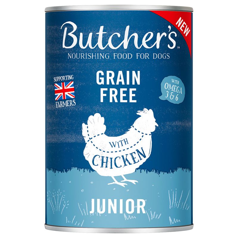 Butcher's Original Grain-free Junior Saver Pack 48 x 400g with Chicken