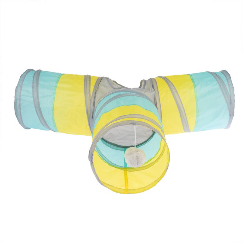 TIAKI Rocket Cat Tunnel in T-Shape diameter 25 x (L) 120 cm