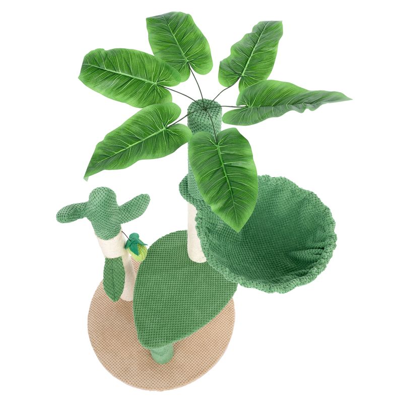 TIAKI Nature Green Desert Scratching Post Green/Brown