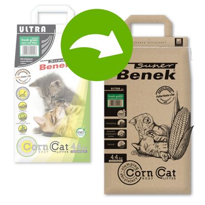 Super Benek Corn Cat Ultra Fresh Grass 7l (approx. 4.4kg)