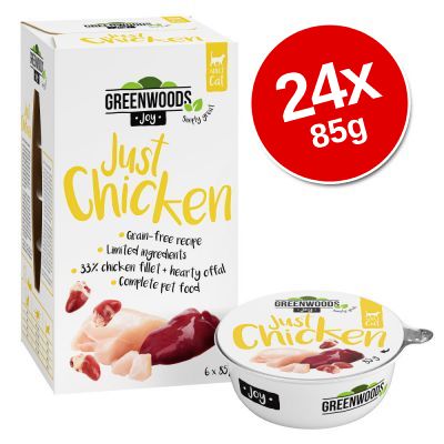Greenwoods Joy Saver Pack 24 x 85g Chicken Fillet with Veal