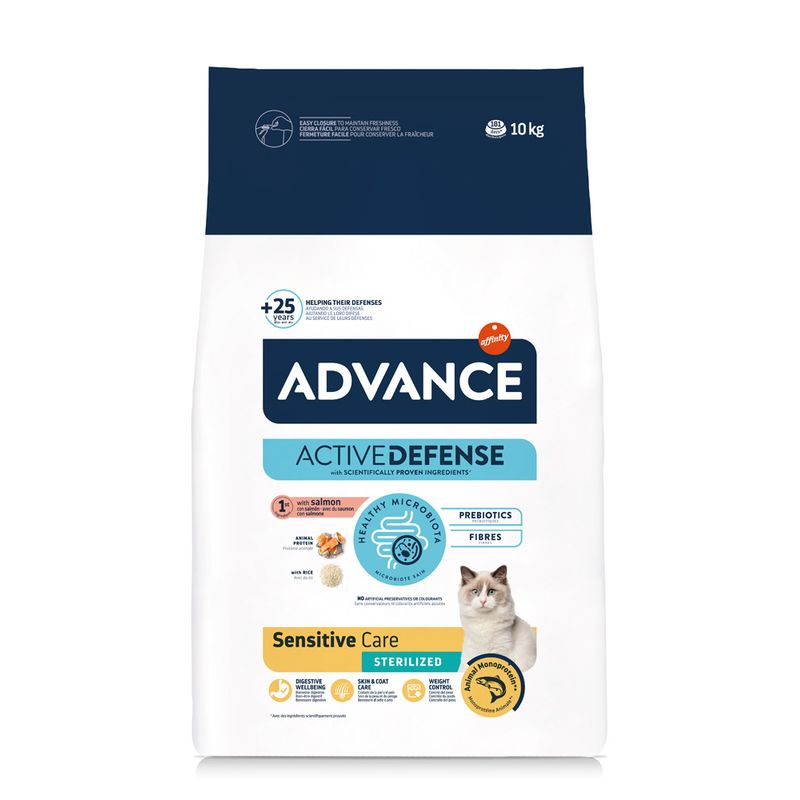 10kg Affinity Advance Dry Cat Food - 8.5kg + 1.5kg Free! * Hairball Sterilised with Turkey (10kg)