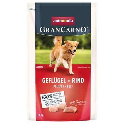 animonda GranCarno Adult Poultry & Beef 4kg