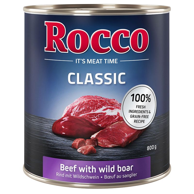Rocco Classic Saver Pack 24 x 800g Mixed Pack I (6 Varieties)