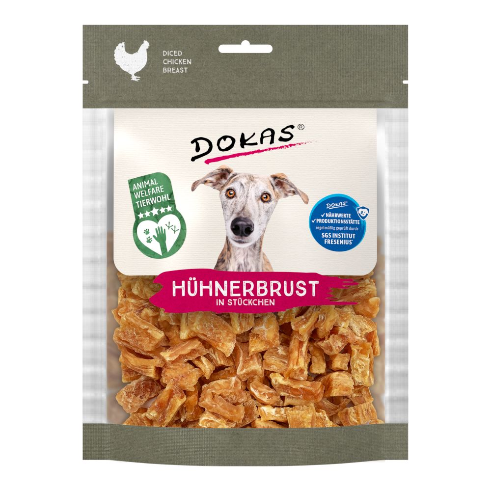 Dokas Chicken Breast Chunks 170g