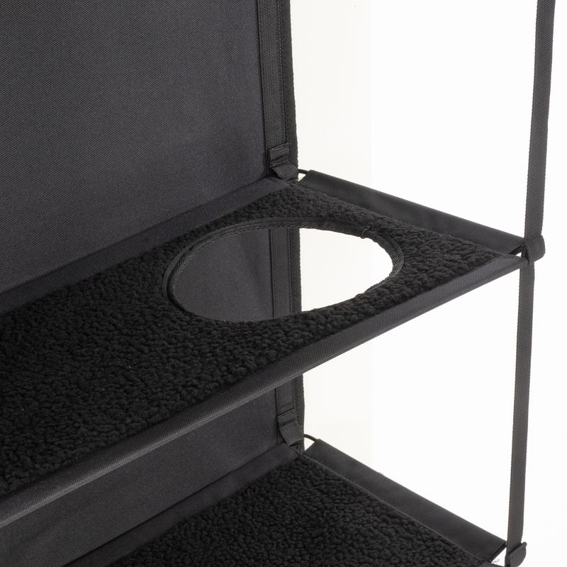 zooplus Basics Door Cat Tree Black