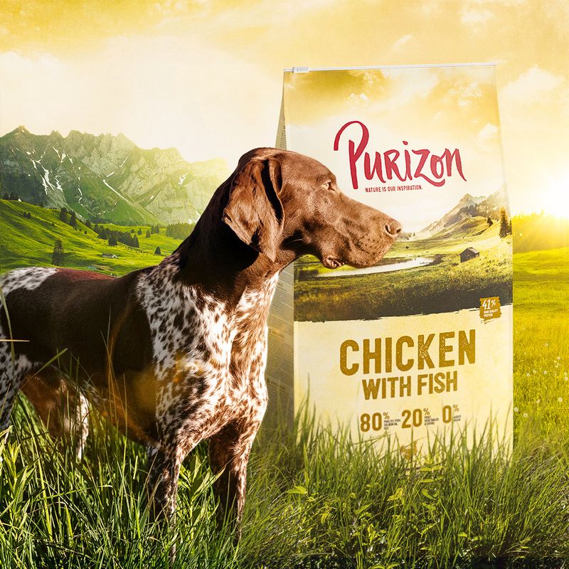 Purizon Chicken with Fish Adult – Grain-free 1kg
