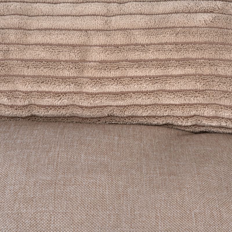 TIAKI Lincoln Cord Dog Bed 65 x 55 x 15 cm (L x W x H)