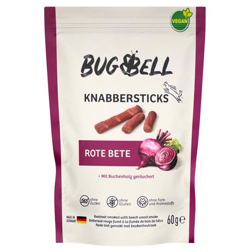 BugBell Beetroot Nibble Sticks 60g