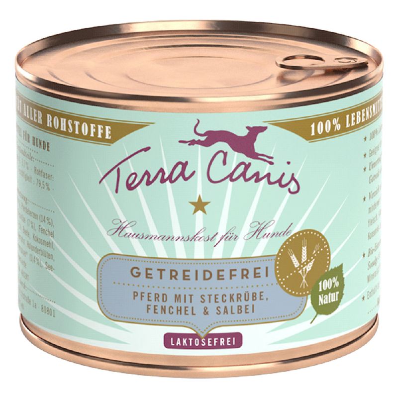Terra Canis Grain-Free 12 x 200g Mixed Pack: 3 Flavours