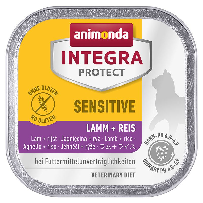 animonda Integra Protect Sensitive 6 x 100g Lamb & Rice