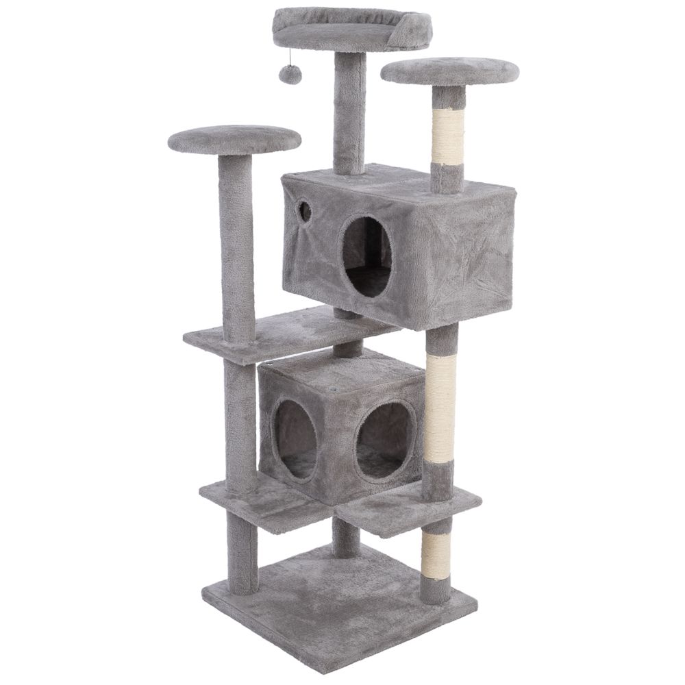 zooplus Basics M/L Scratching Tree Grey