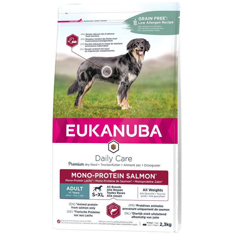 Eukanuba Daily Care Adult Mono-Protein with Salmon 2.3kg