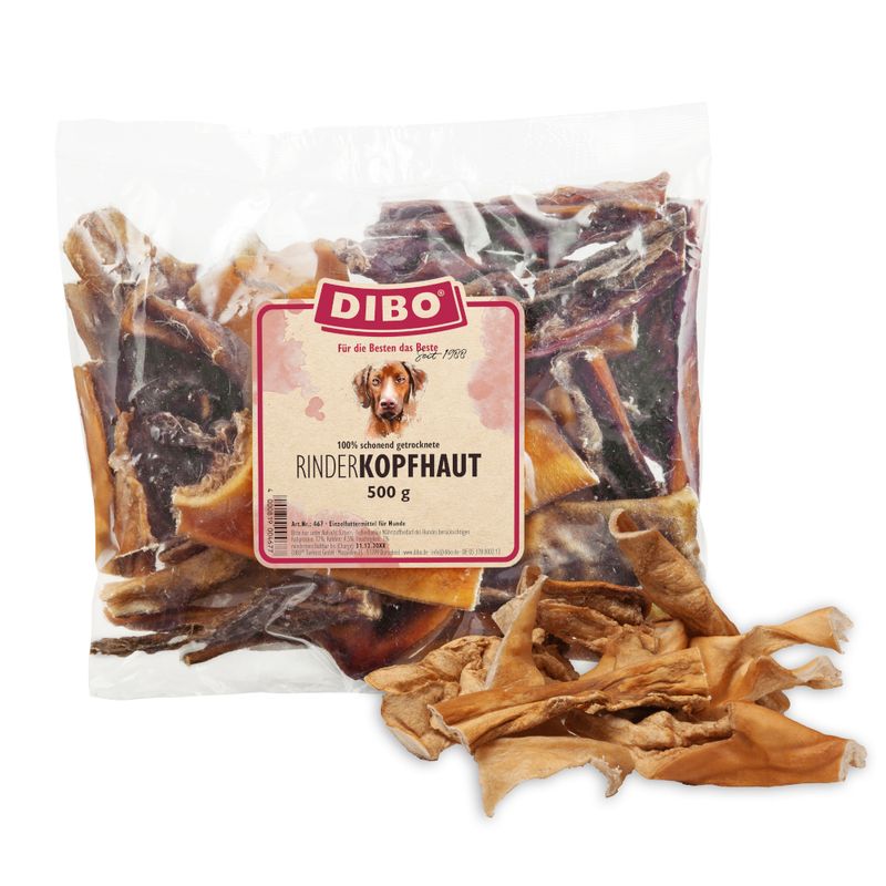 DIBO Beef Scalp 250g