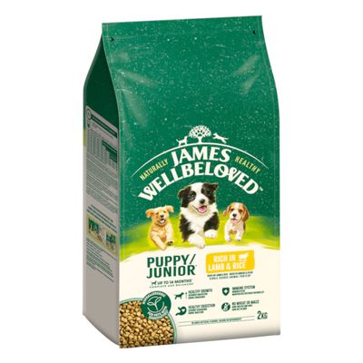 James Wellbeloved Puppy Junior Dog Hypoallergenic Lamb & Rice 2kg