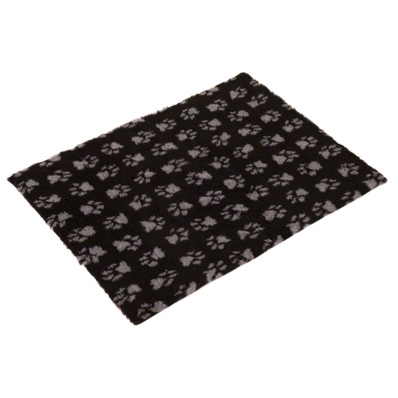 Vetbed® Isobed SL Paw Blanket - Black/Grey 75 x 50 cm (L x W)