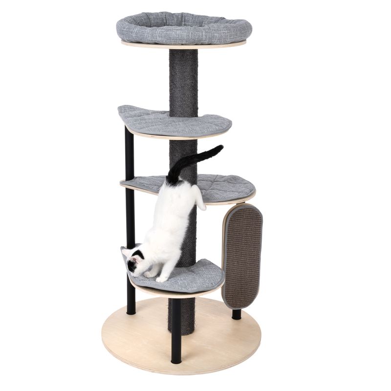 Modern Living Moraira Scratching Post Natural / dark grey