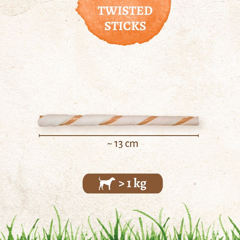 8in1 Delights Twisted Sticks for Small Dogs - Chicken 10 Sticks