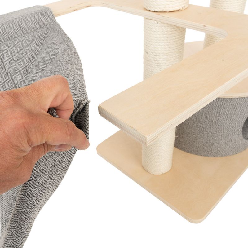 Modern Living Amora Scratching Tree Light-grey