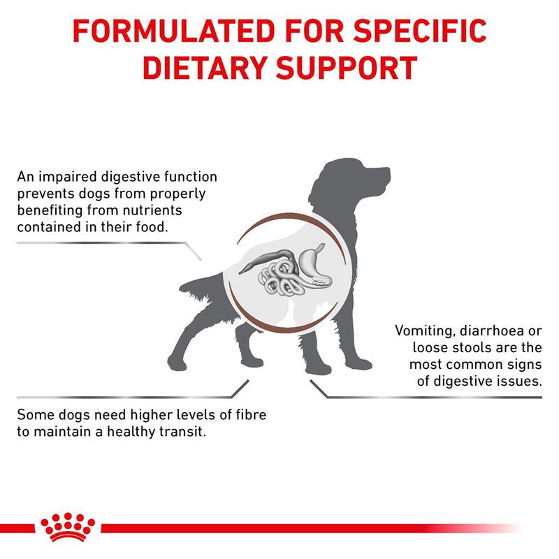 Royal Canin Veterinary Canine Gastrointestinal High Fibre Loaf 12 x 410g