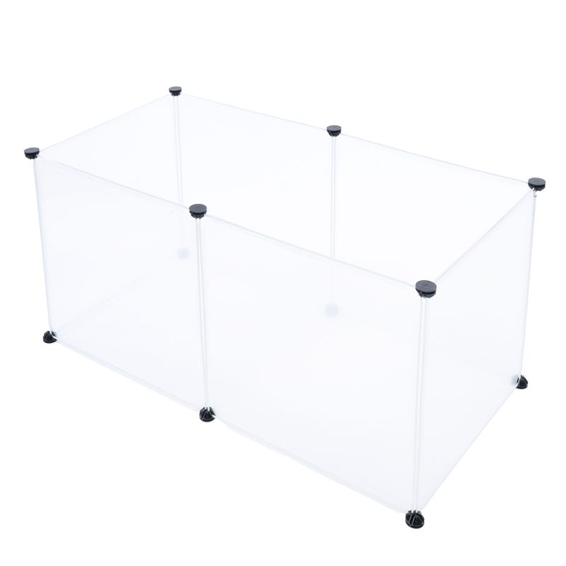 TIAKI Plastic Puppy Playpen 12 Panels: 50 x 50cm (W x H)