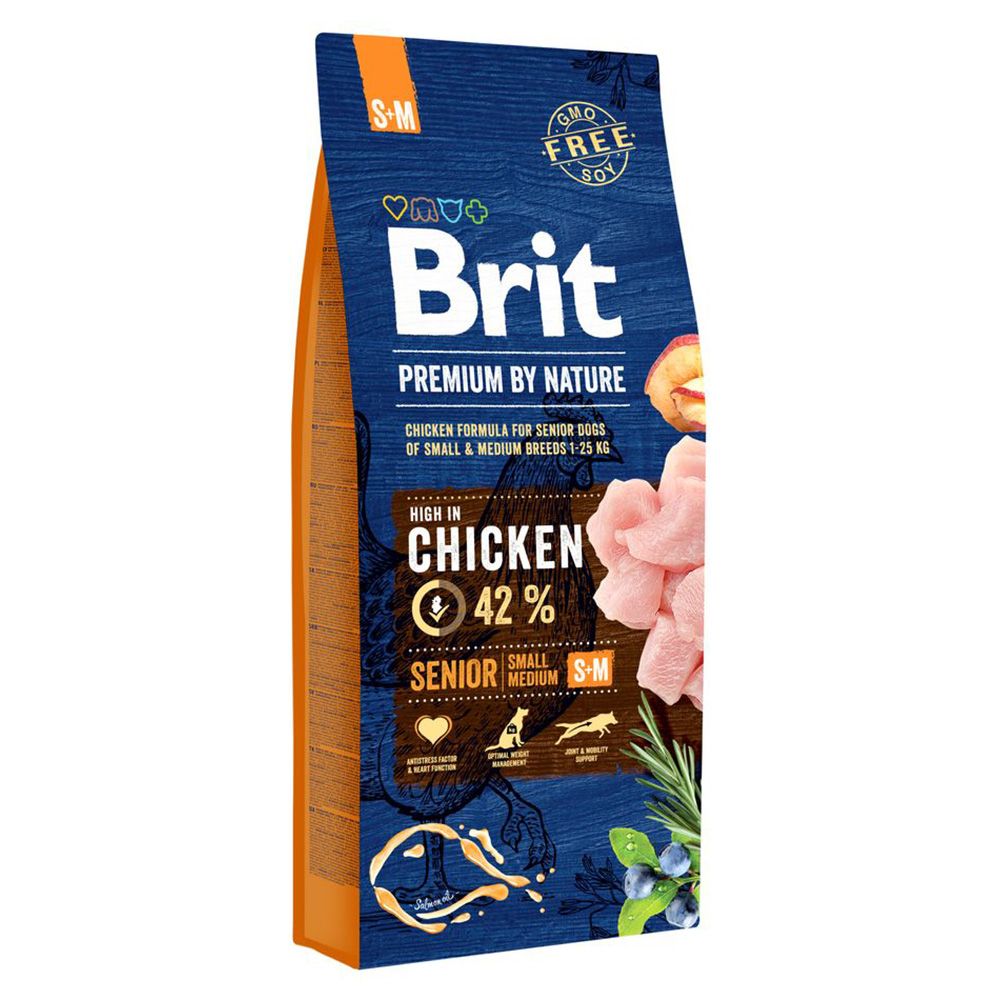 Brit Premium by Nature Senior S/M 15kg