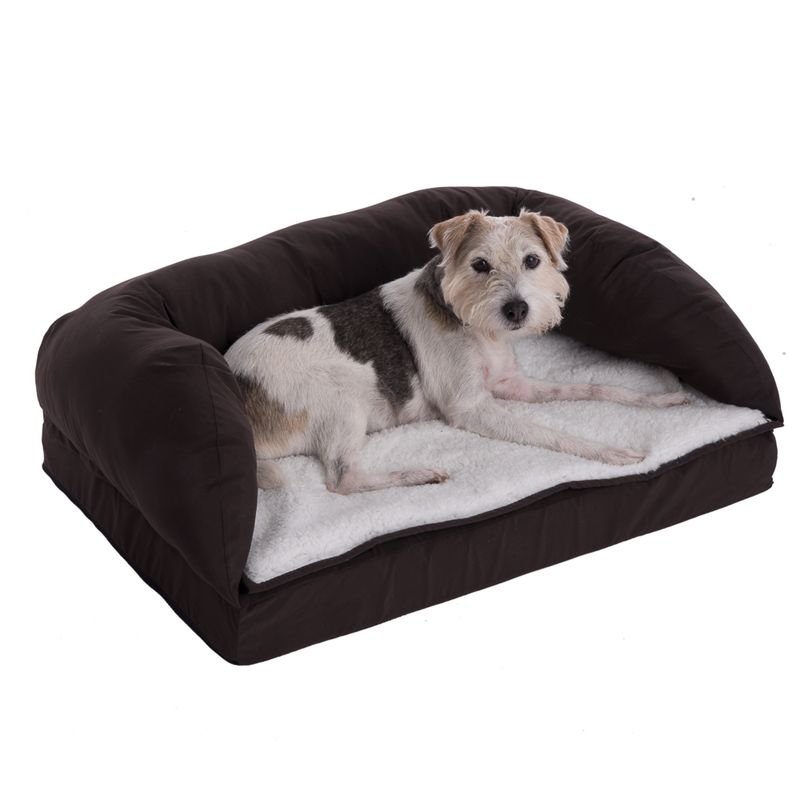Orthopaedic square dog bed 75 x 50 x 25 cm (L x W x H)