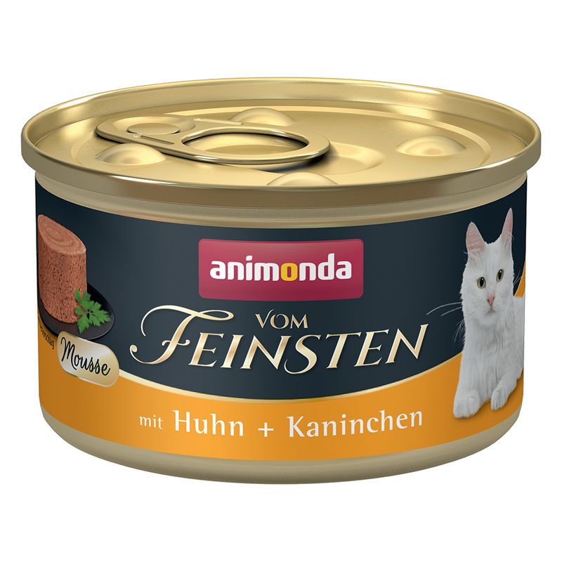 animonda Vom Feinsten Saver Pack 24 x 85g Chicken & Rabbit