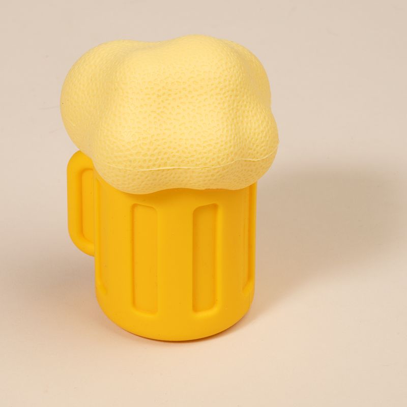 TIAKI Beer Mug Water Chew Toy 7.4 x 7.2 x 10.5 cm (L x W x H)