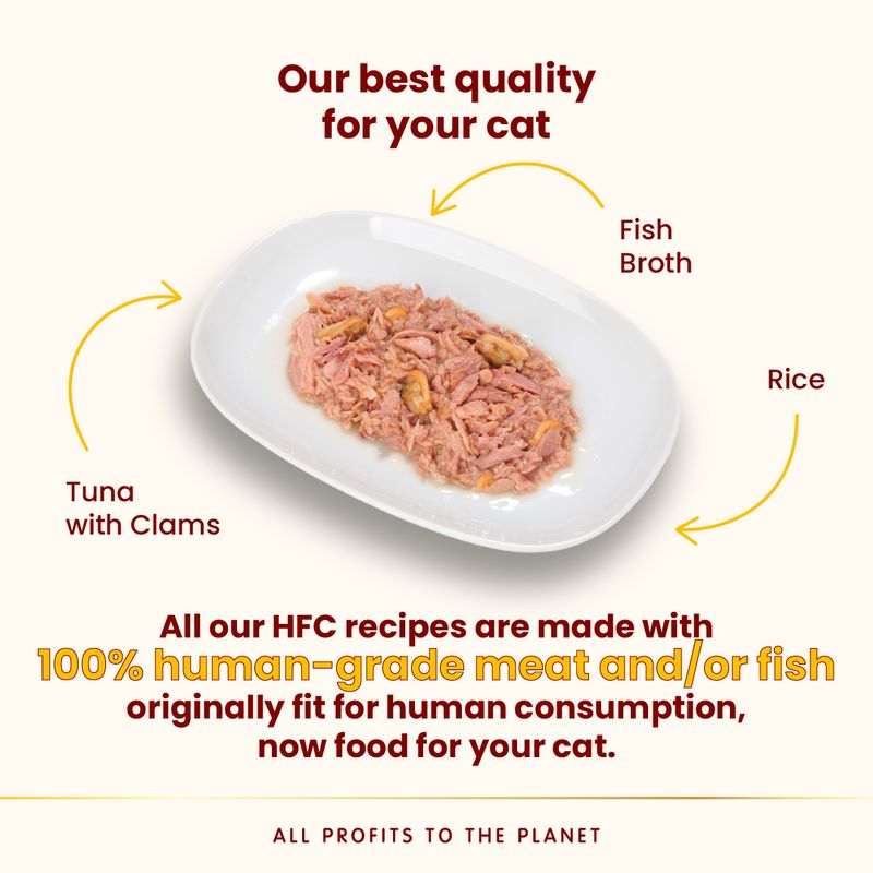 Almo Nature HFC Natural Cans Saver Pack 24 x 70g Atlantic Tuna